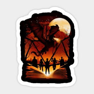Book of Dungeons and Dragons Sticker